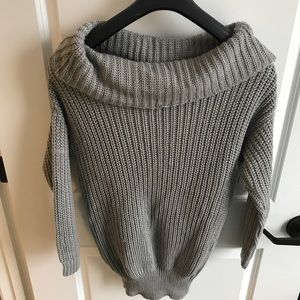 Off shoulder sweater dress- Simplee Brand !